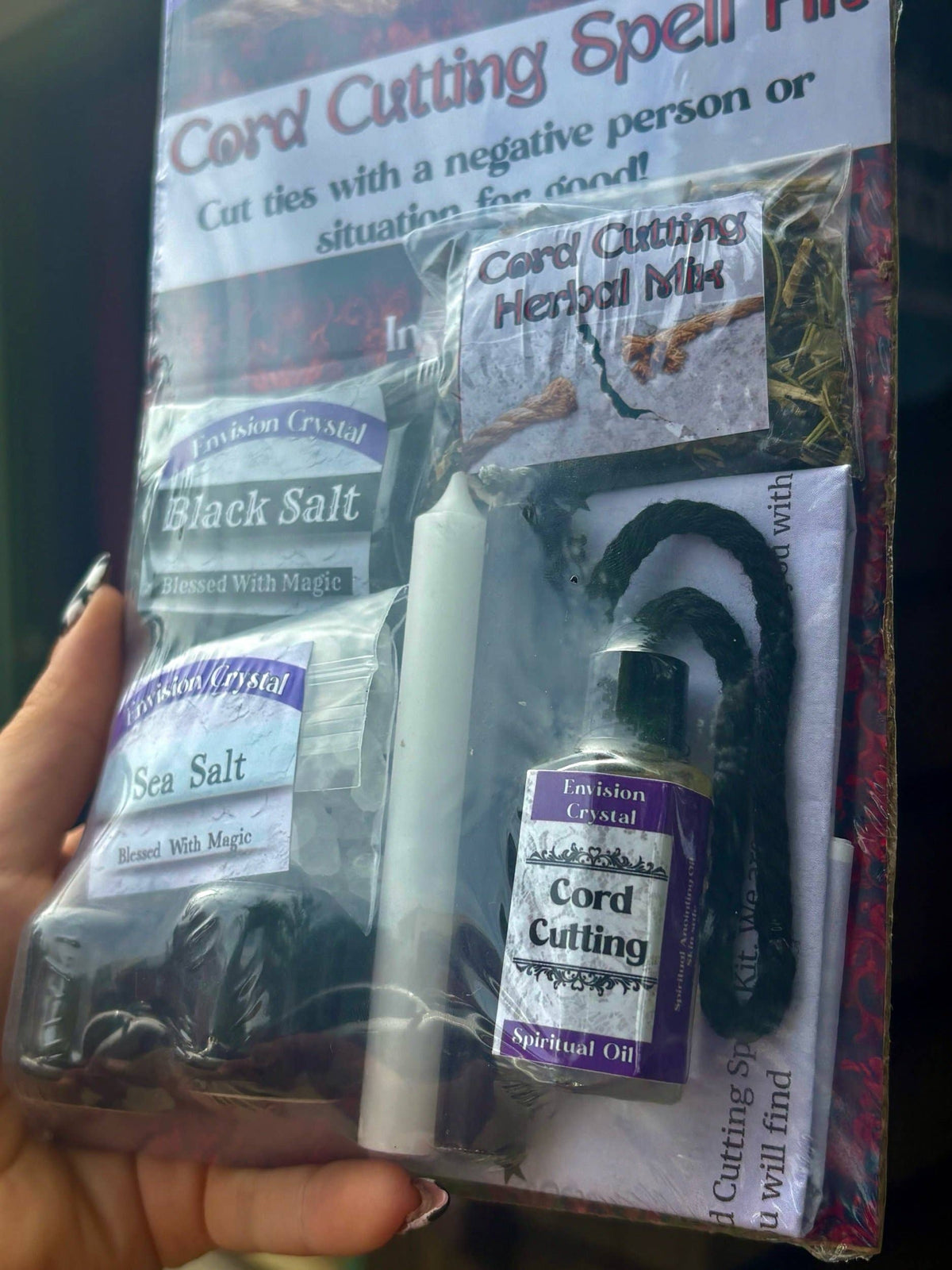 Cord Cutting Ritual Spell Kit