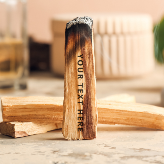 Customized Engraved Palo Santo / Holy Wood