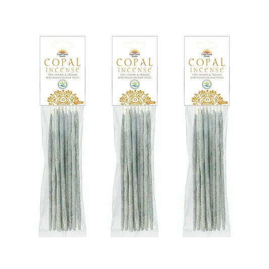 Artisan Resin Rolled Incense Sticks - Copal (10)