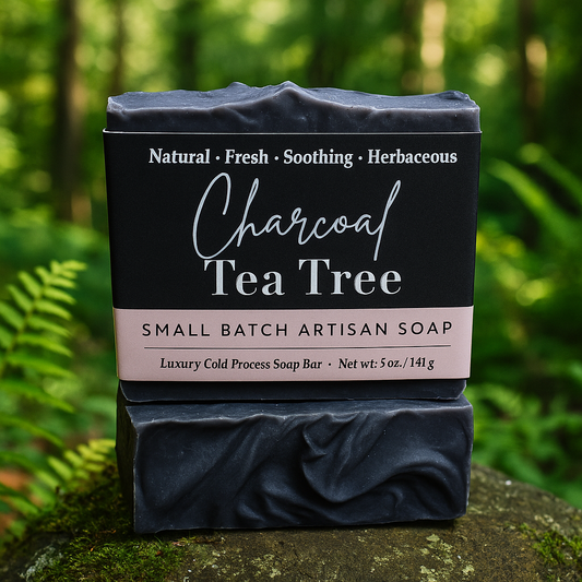 Charcoal Tea Tree Bar Soap