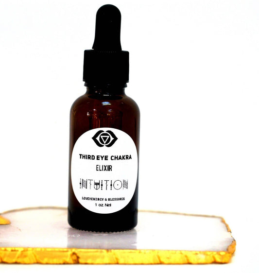 INTUITION + Trust THIRD EYE Elixir Vibrational Medicine