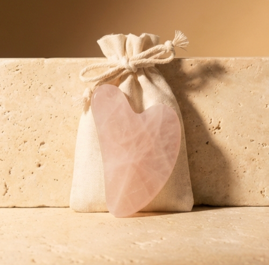 Rose Quartz Gua Sha Facial Stone